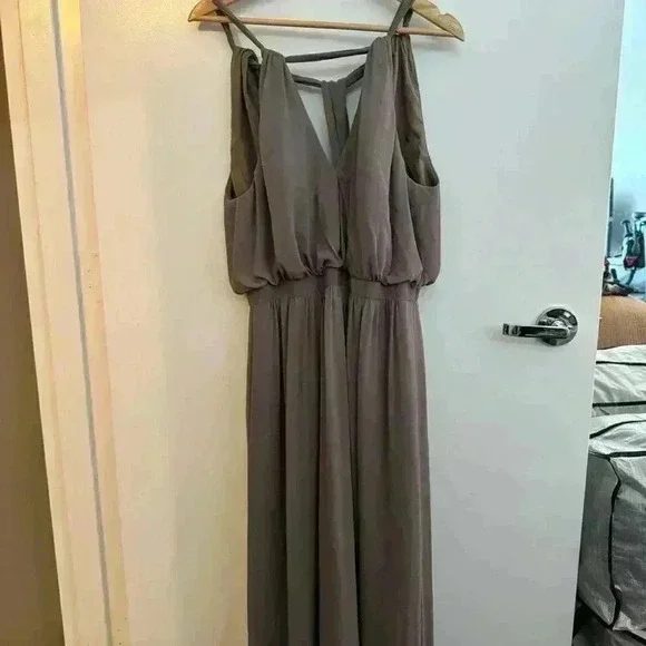 WATTERS Stone Fleurette Party Cocktail Gown - Picture 4 of 7